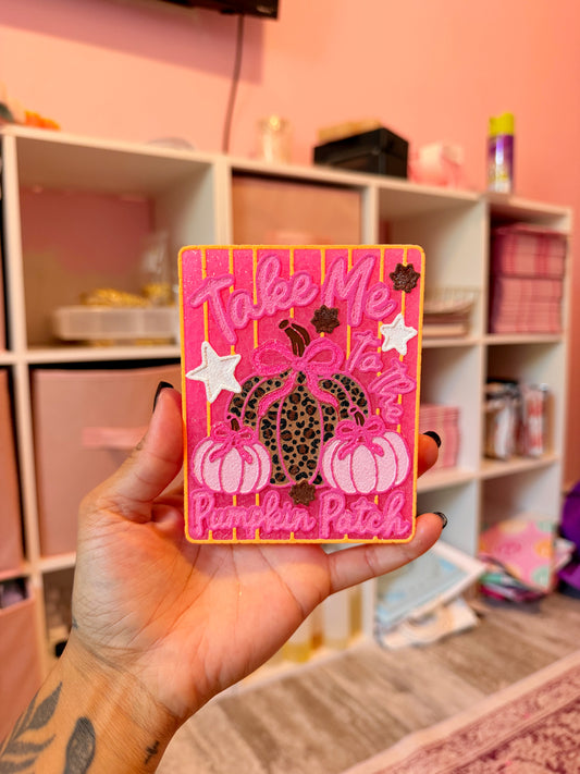 Take Me To The Pumpkin Patch - Mahogany Pumpkin