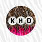 Camo Letter Monogram