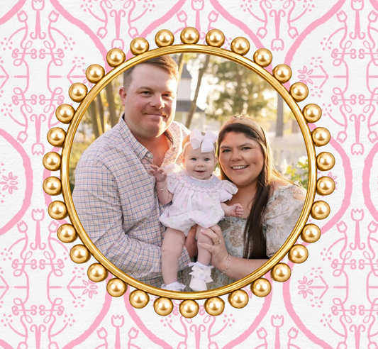Preppy Pink Photo Freshie